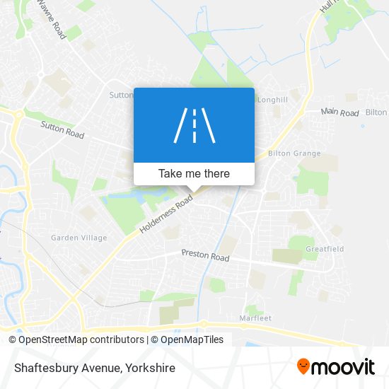 Shaftesbury Avenue map