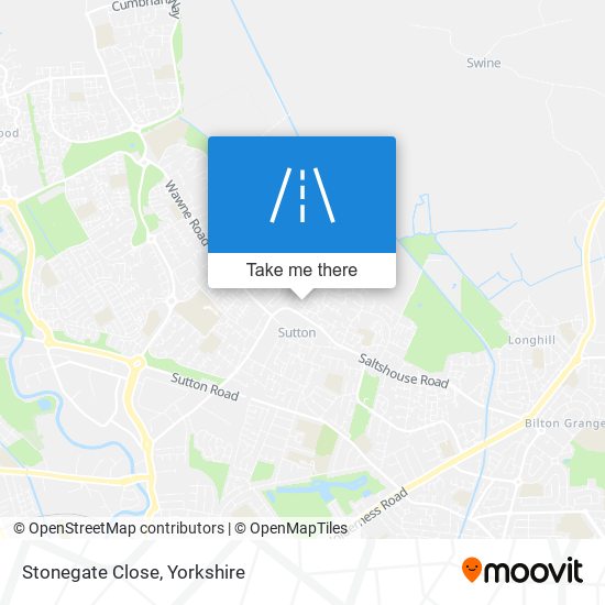Stonegate Close map