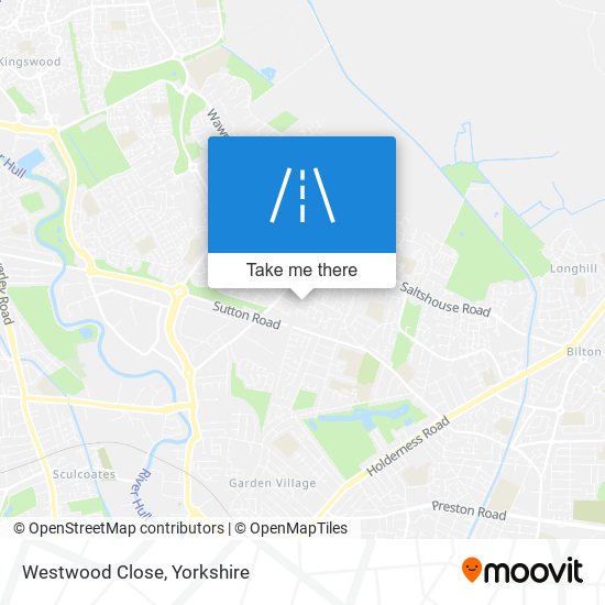Westwood Close map