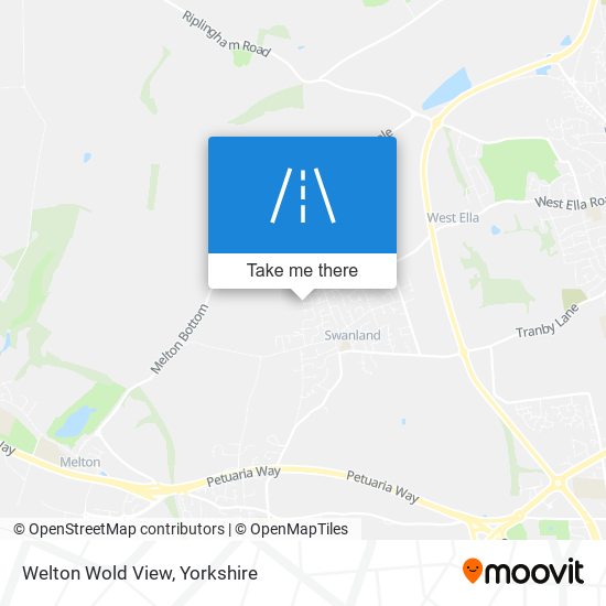 Welton Wold View map