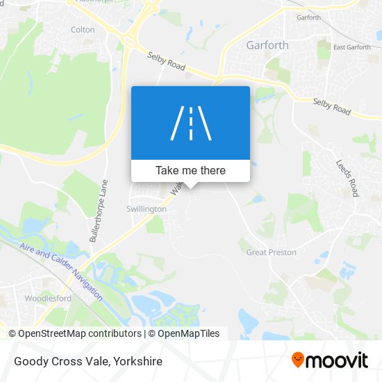 Goody Cross Vale map