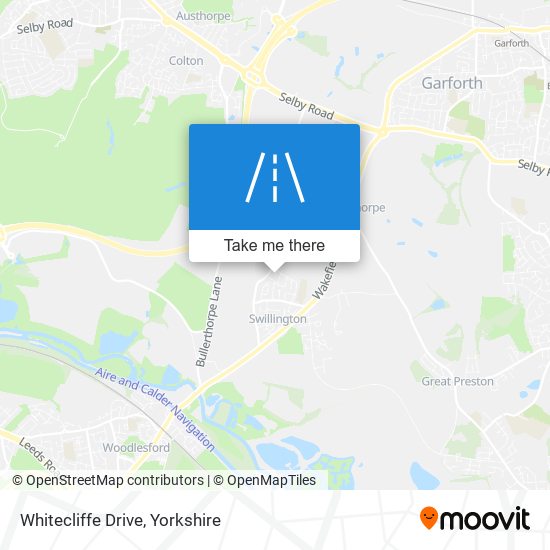 Whitecliffe Drive map