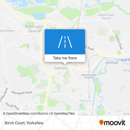 Birch Court map