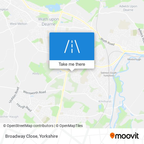 Broadway Close map