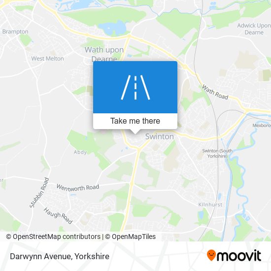 Darwynn Avenue map