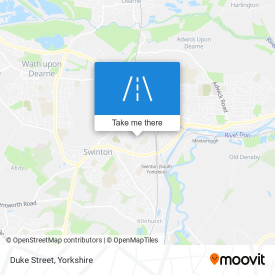 Duke Street map