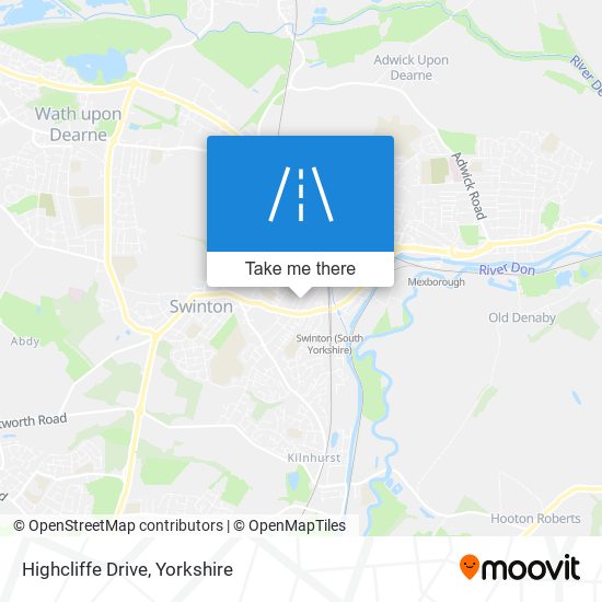 Highcliffe Drive map
