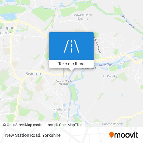 New Station Road map
