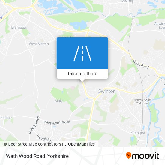 Wath Wood Road map
