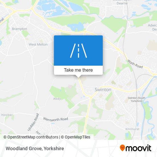 Woodland Grove map