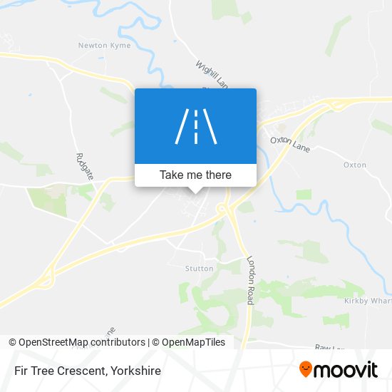 Fir Tree Crescent map