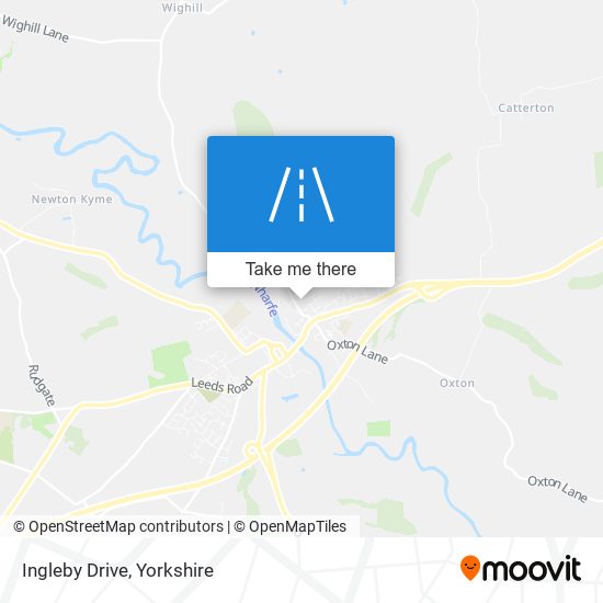 Ingleby Drive map