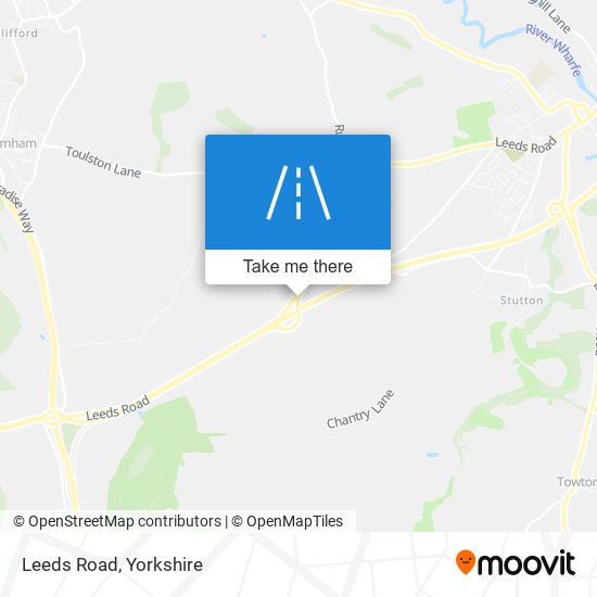 Leeds Road map