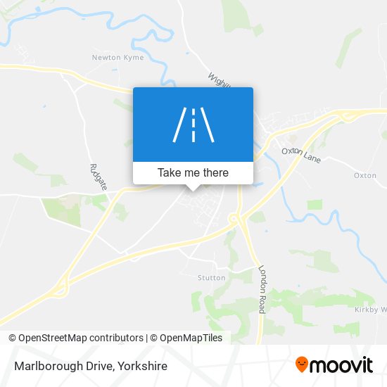 Marlborough Drive map