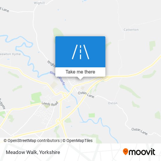 Meadow Walk map