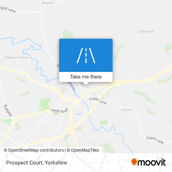 Prospect Court map