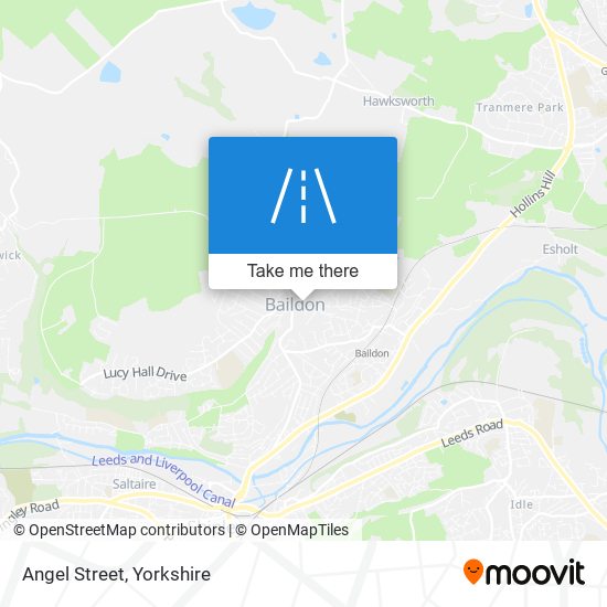 Angel Street map