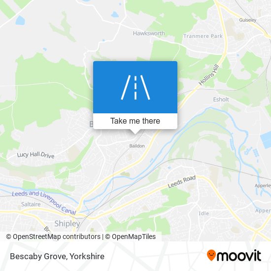 Bescaby Grove map
