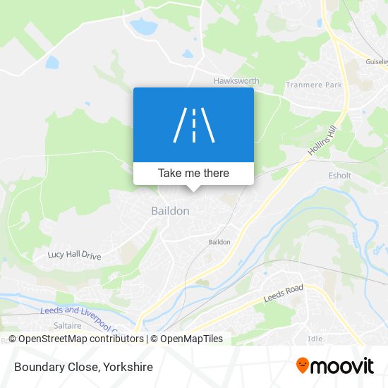 Boundary Close map