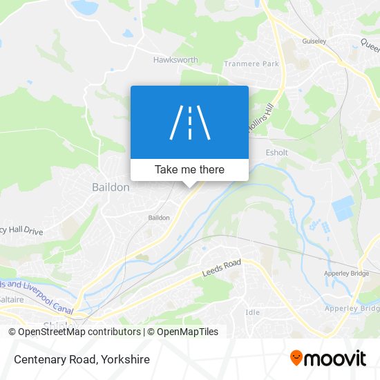 Centenary Road map