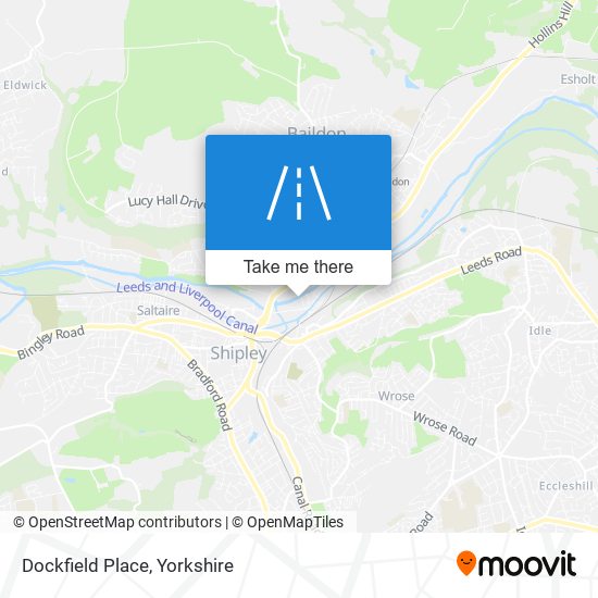 Dockfield Place map