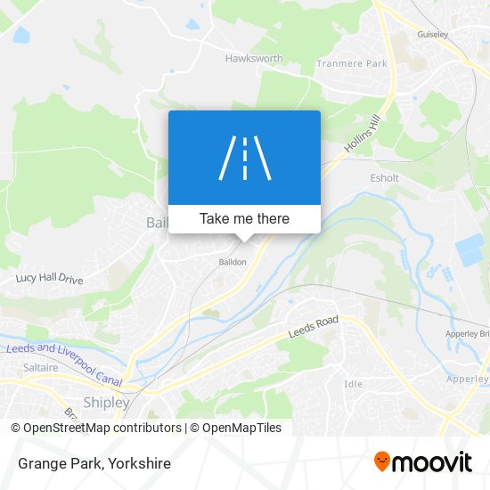 Grange Park map