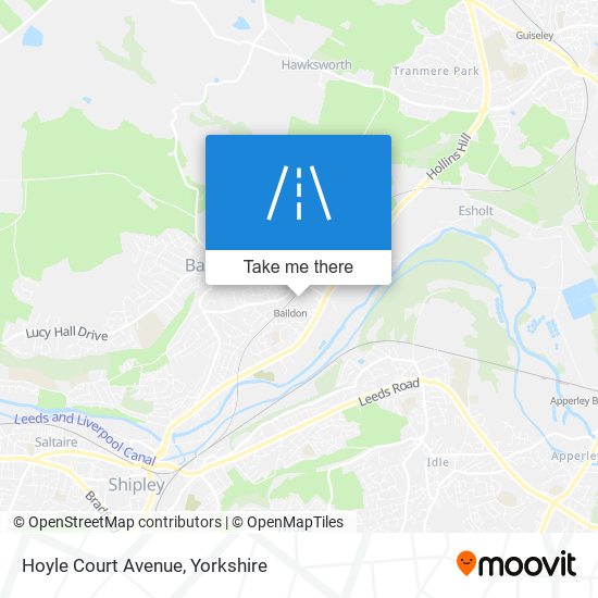 Hoyle Court Avenue map