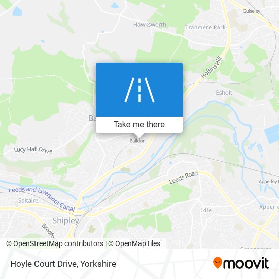 Hoyle Court Drive map