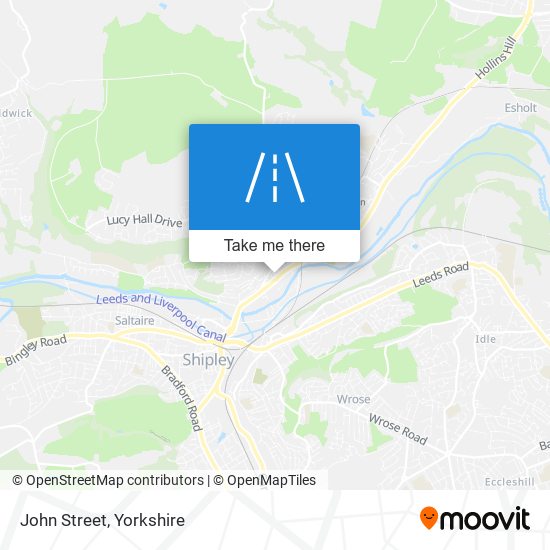 John Street map