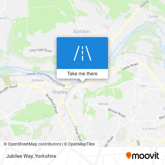 Jubilee Way map