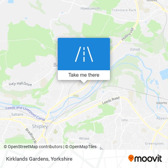 Kirklands Gardens map