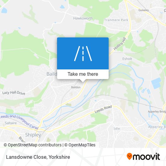 Lansdowne Close map