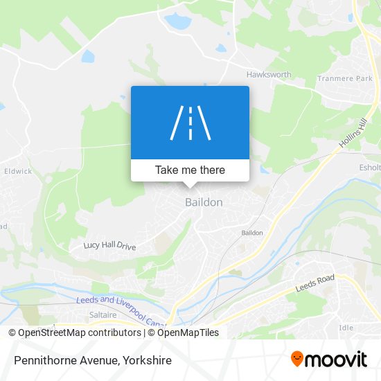 Pennithorne Avenue map