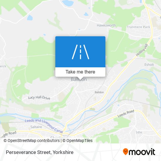 Perseverance Street map