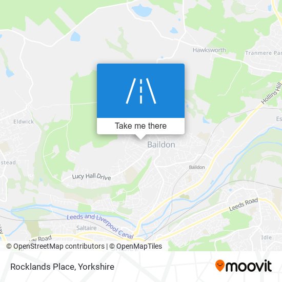 Rocklands Place map