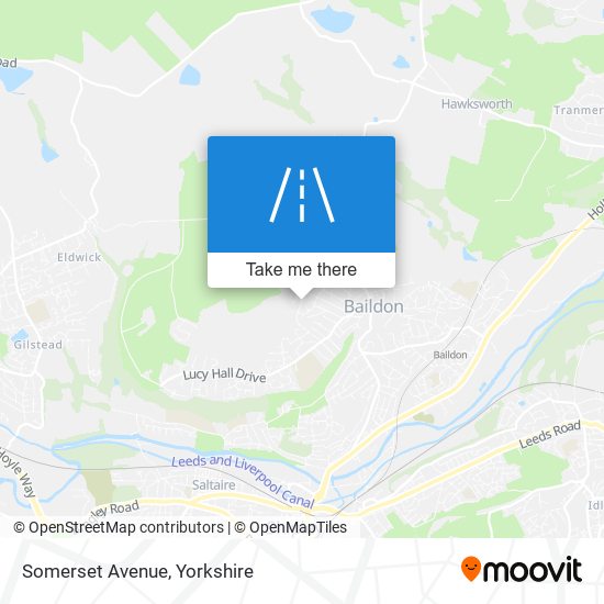 Somerset Avenue map