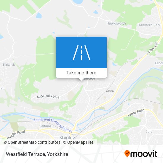 Westfield Terrace map