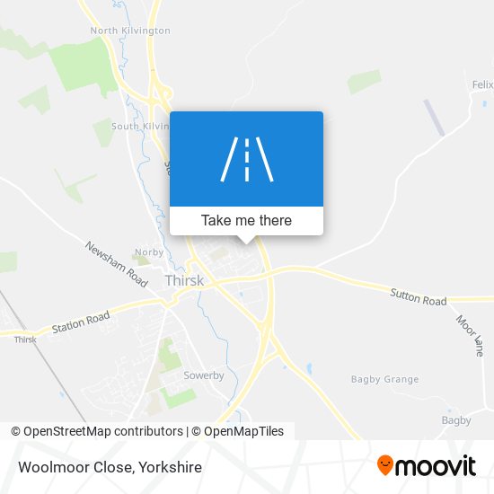 Woolmoor Close map