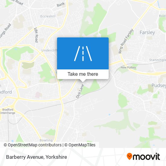 Barberry Avenue map