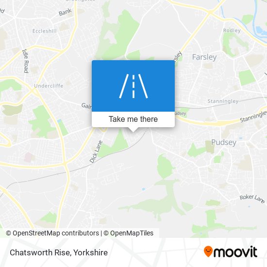 Chatsworth Rise map