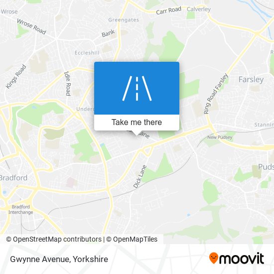 Gwynne Avenue map