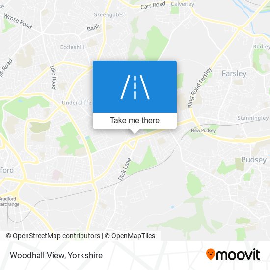 Woodhall View map