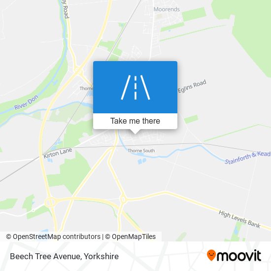 Beech Tree Avenue map
