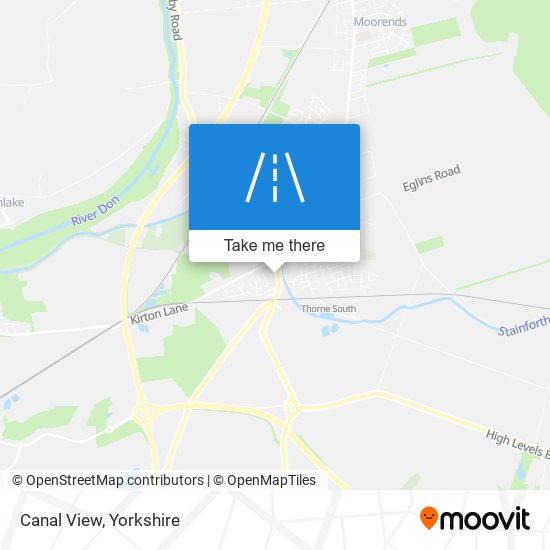Canal View map