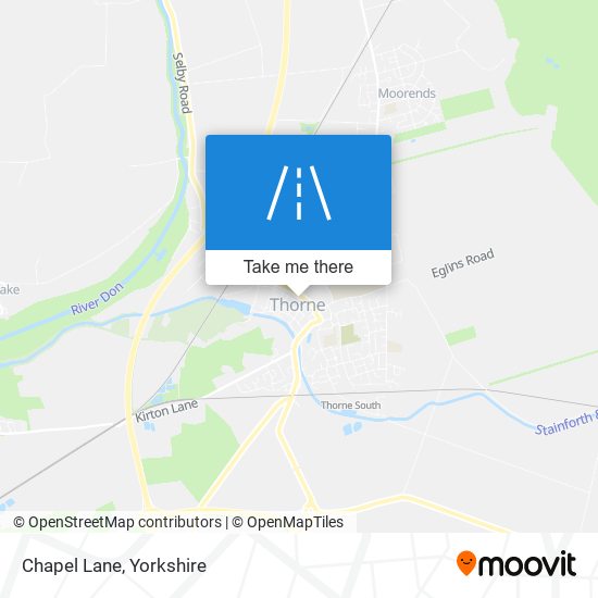 Chapel Lane map
