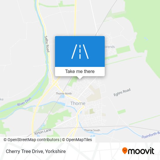 Cherry Tree Drive map
