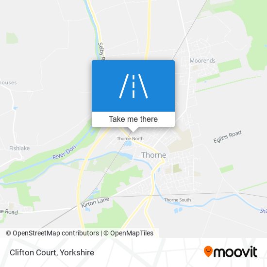 Clifton Court map