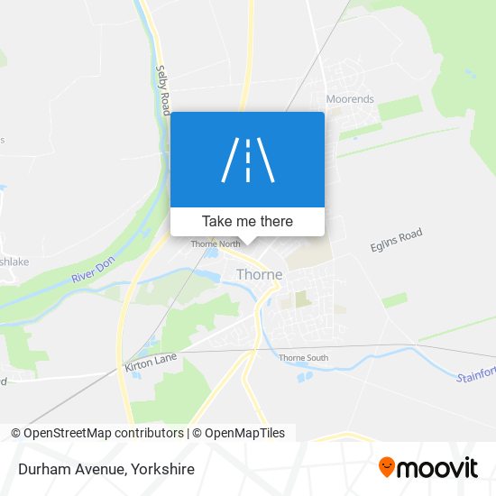 Durham Avenue map