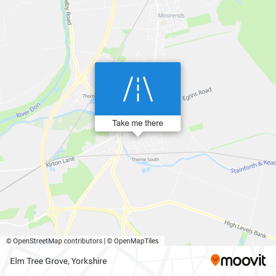 Elm Tree Grove map