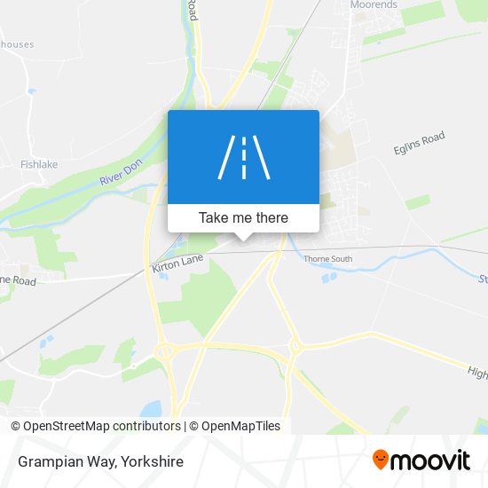 Grampian Way map